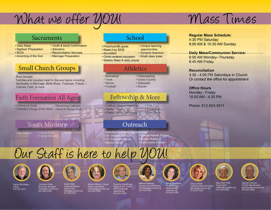 St Mary of the Knobs About Us Brochure