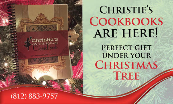 Christie&#39;s Cookbook ad